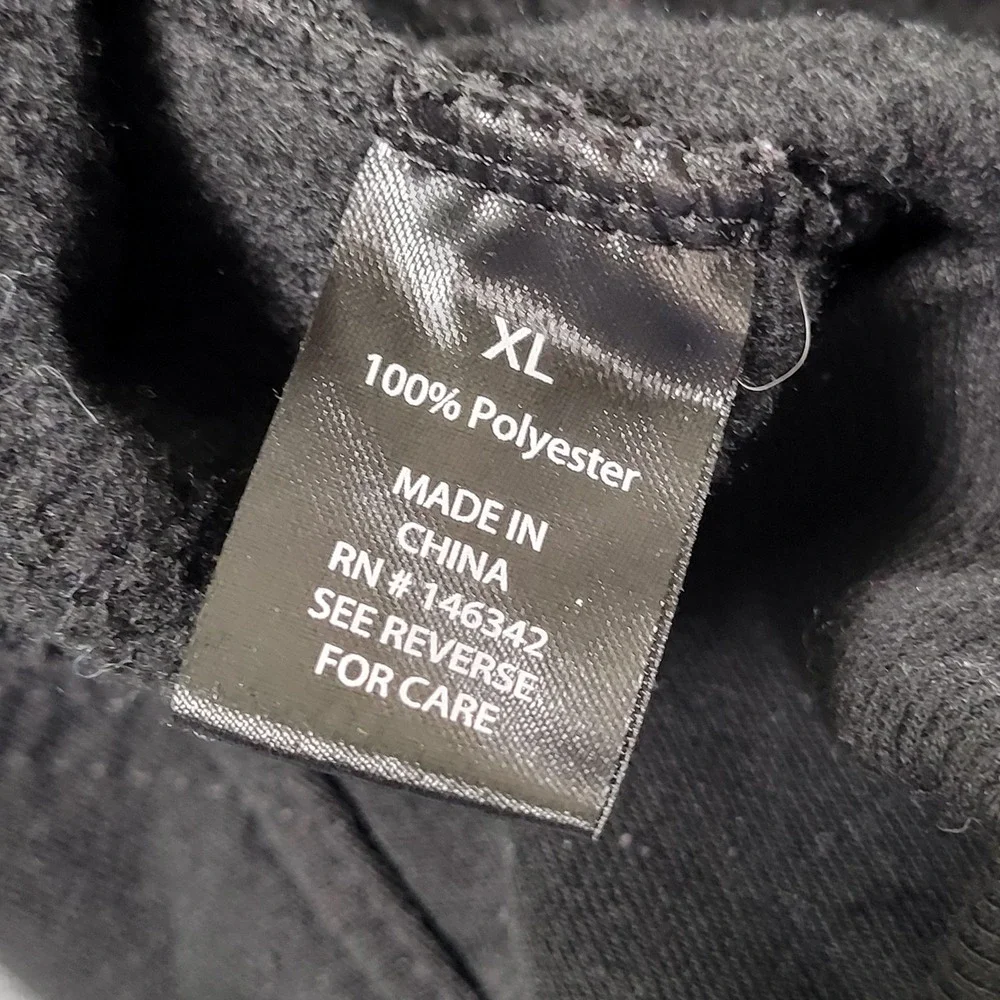 Members Only Hoodie Mens XL Upside Down Teddy Face‎ Born To Be Graphic Pullover